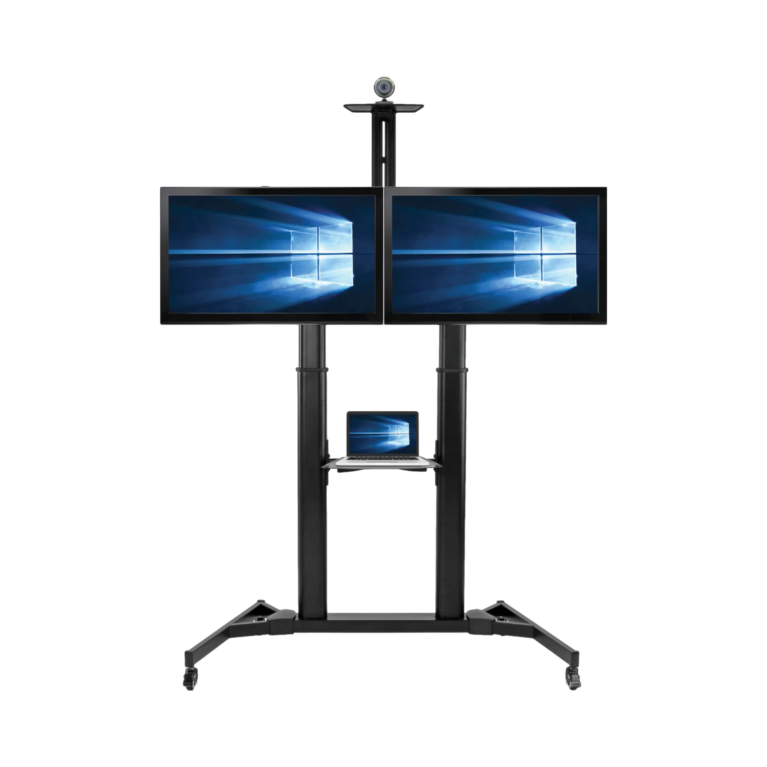 Tripp Lite Rolling Dual-Screen TV Cart for 35-45" Displays — Being Shipped