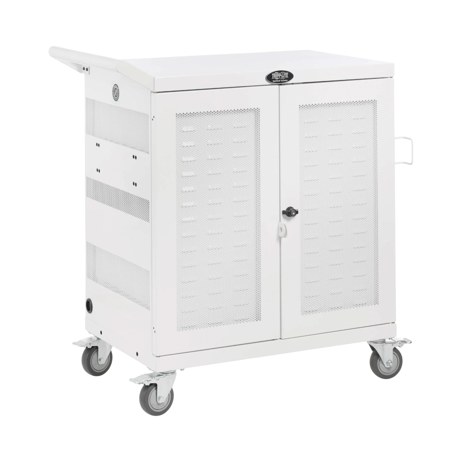 Tripp Lite Safe-IT Multi-Device UV Charging Cart, Hospital-Grade, 32 USB Ports, White — Being Shipped