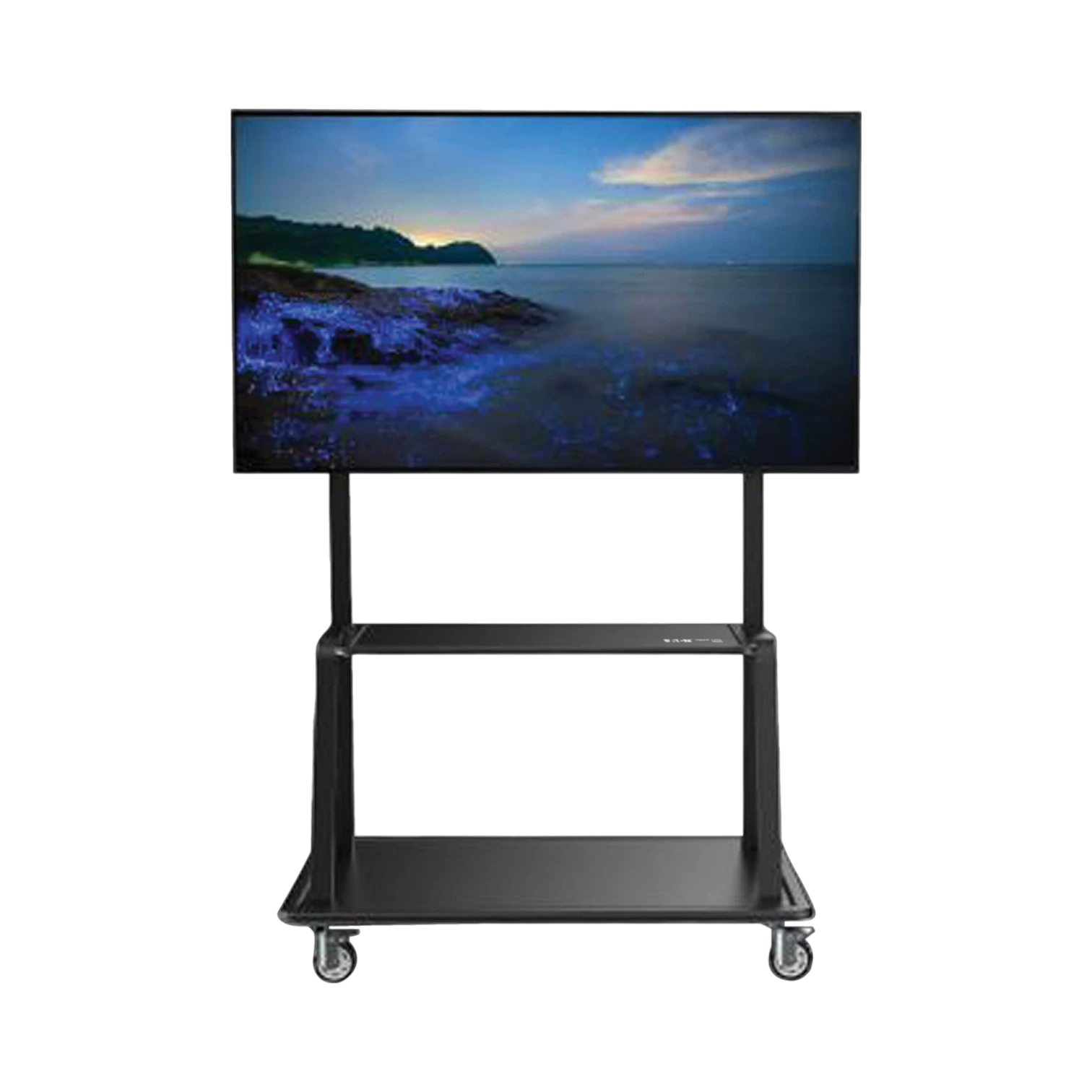 Tripp Lite Heavy-Duty Rolling TV Cart for 60” to 105” Flat-Screen Displays, Locking Casters, Black — Being Shipped