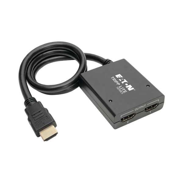 Tripp Lite 2-Port HDMI Splitter, UHD 4K, International AC Adapter
