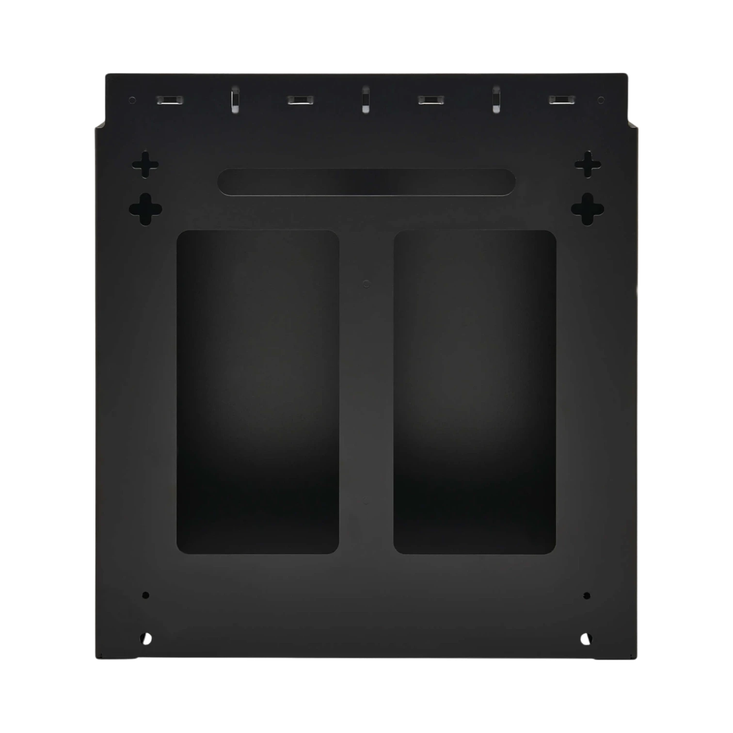 Tripp Lite SmartRack 4U Low-Profile Vertical-Mount Vented Wall-Mount Mini Rack Enclosure, Black — Being Shipped