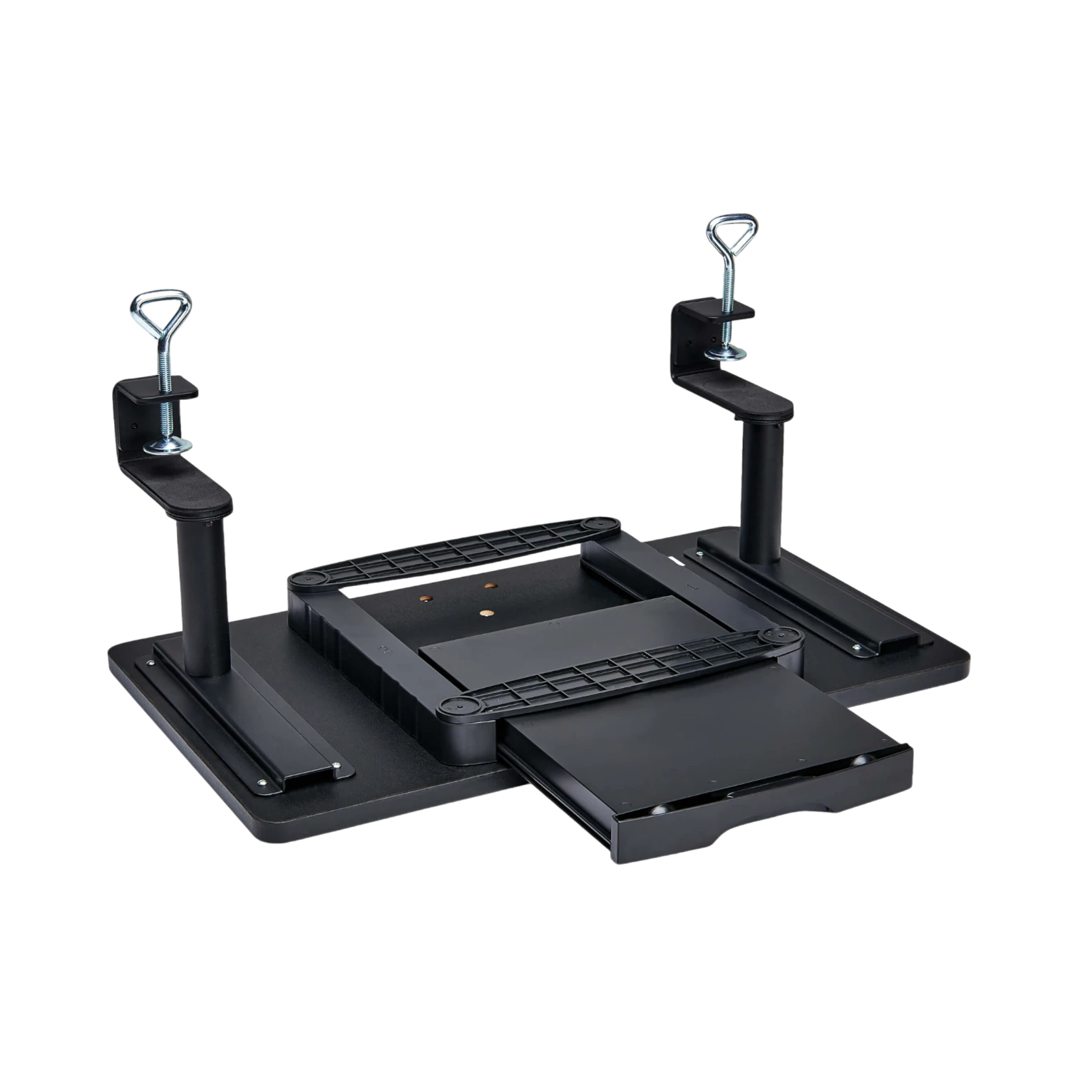 Tripp Lite Desk-Clamp Monitor Riser with Storage Drawer, TAA — Being Shipped