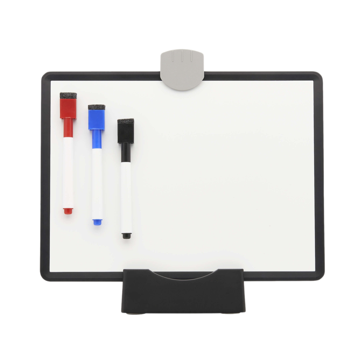 Tripp Lite Magnetic Dry-Erase Whiteboard with Stand, VESA Mount, 3 Markers (Red/Blue/Black), Black Frame — Being Shipped