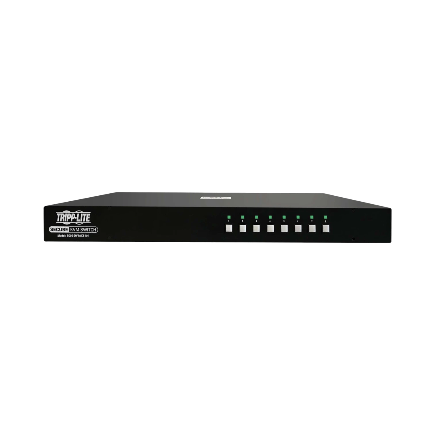 Tripp Lite Secure KVM Switch, 8-Port, Single Head, DVI to DVI, NIAP PP4.0, Audio, CAC, TAA — Being Shipped