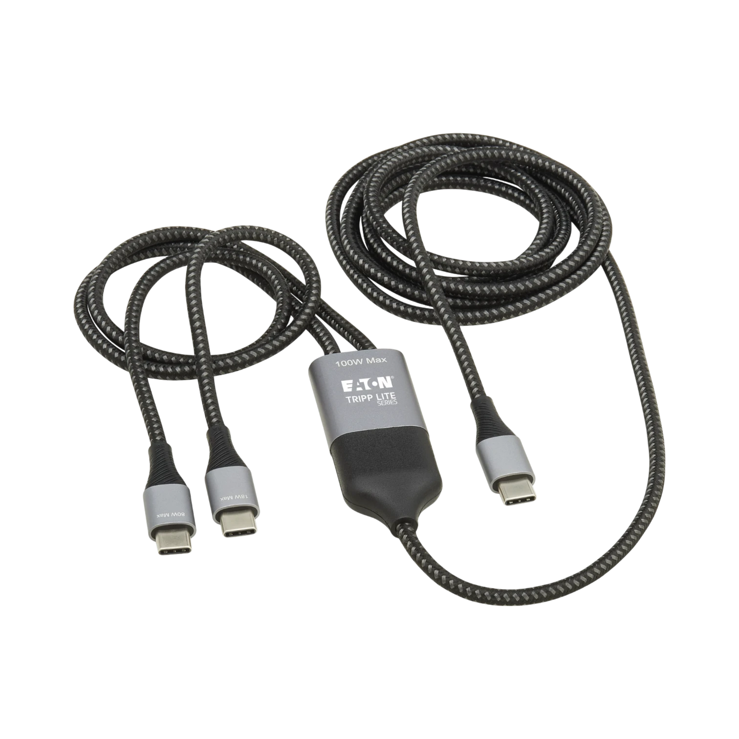 Tripp Lite 100W 6ft USB-C 2-in-1 Charging Cable — Being Shipped