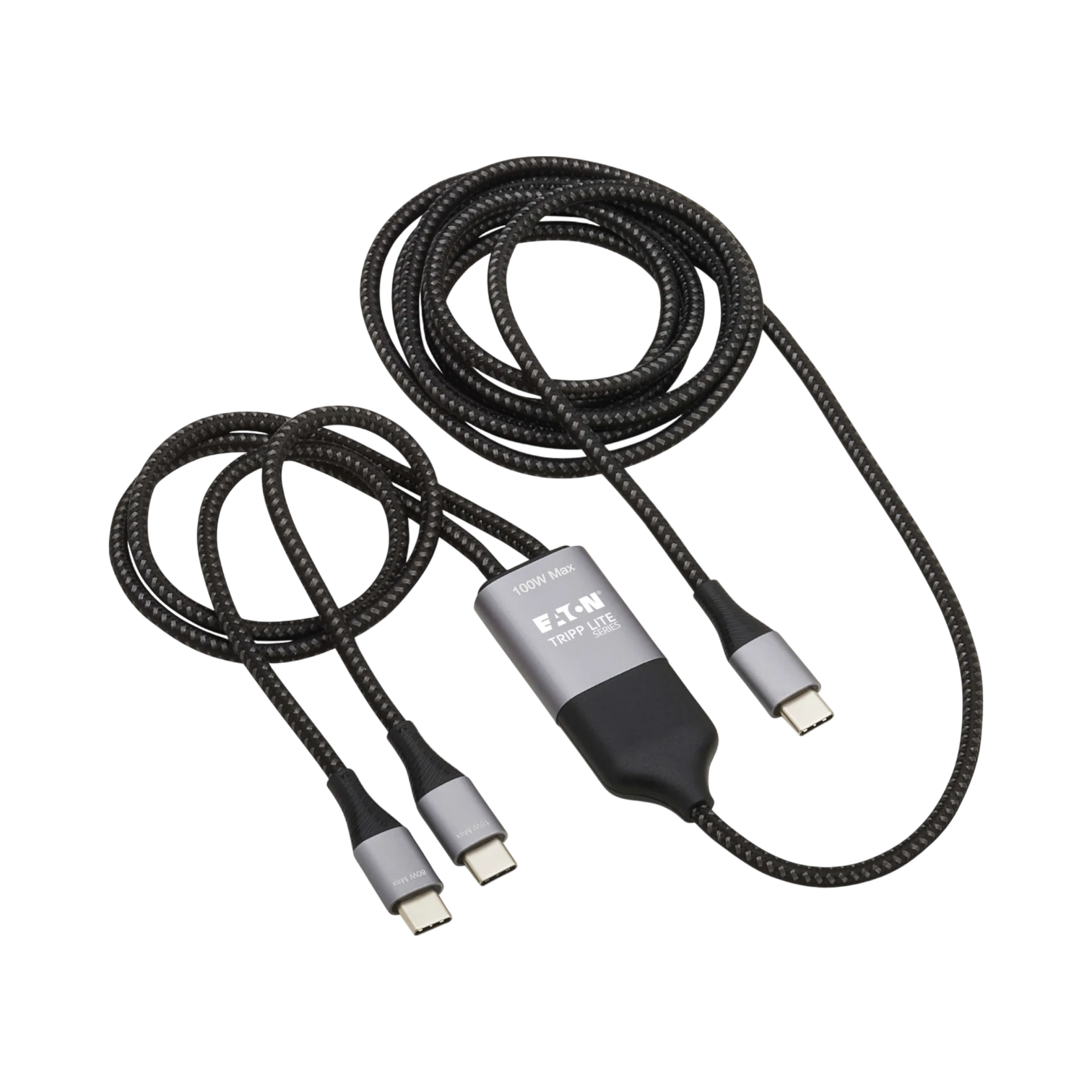 Tripp Lite 100W 6ft USB-C 2-in-1 Charging Cable — Being Shipped