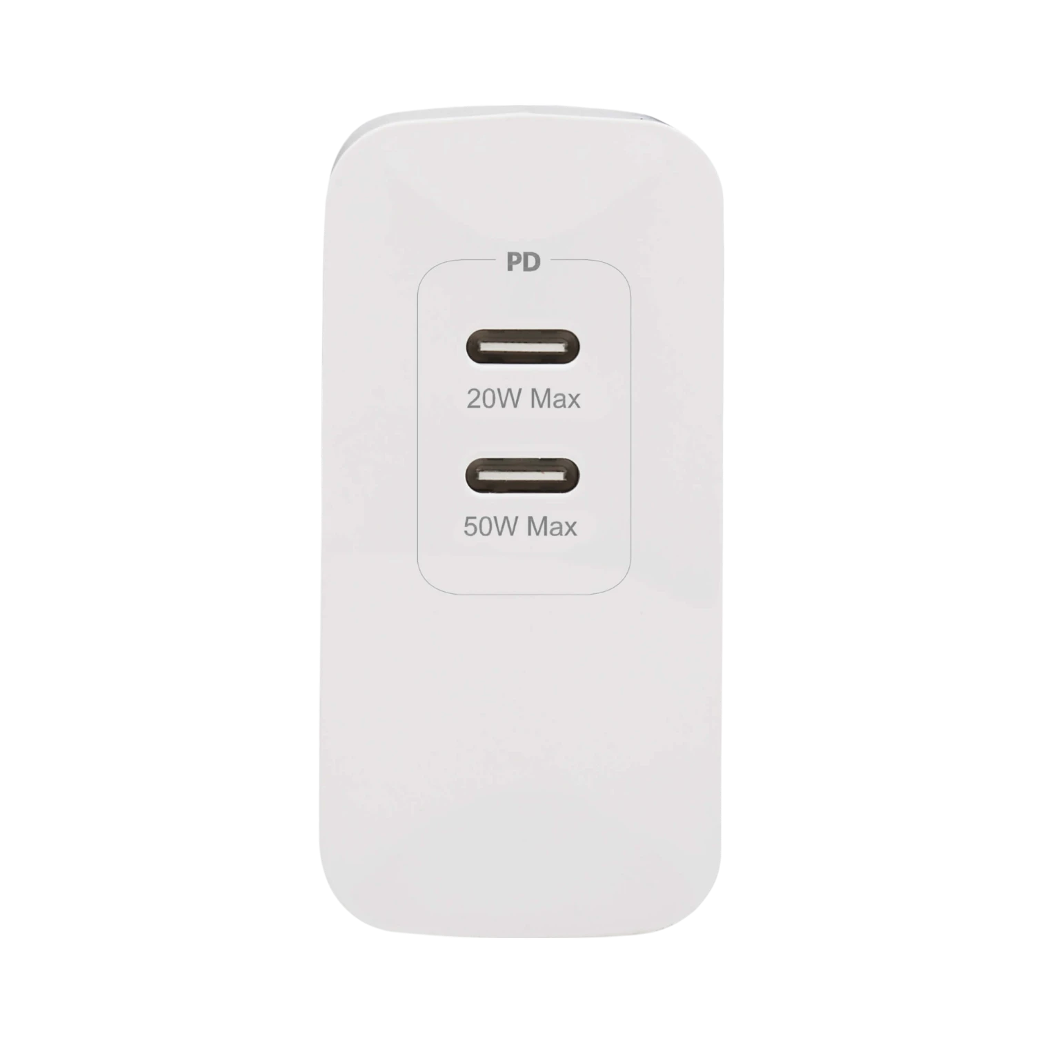 Tripp Lite Dual-Port 70W USB-C Wall Charger (White) — Being Shipped