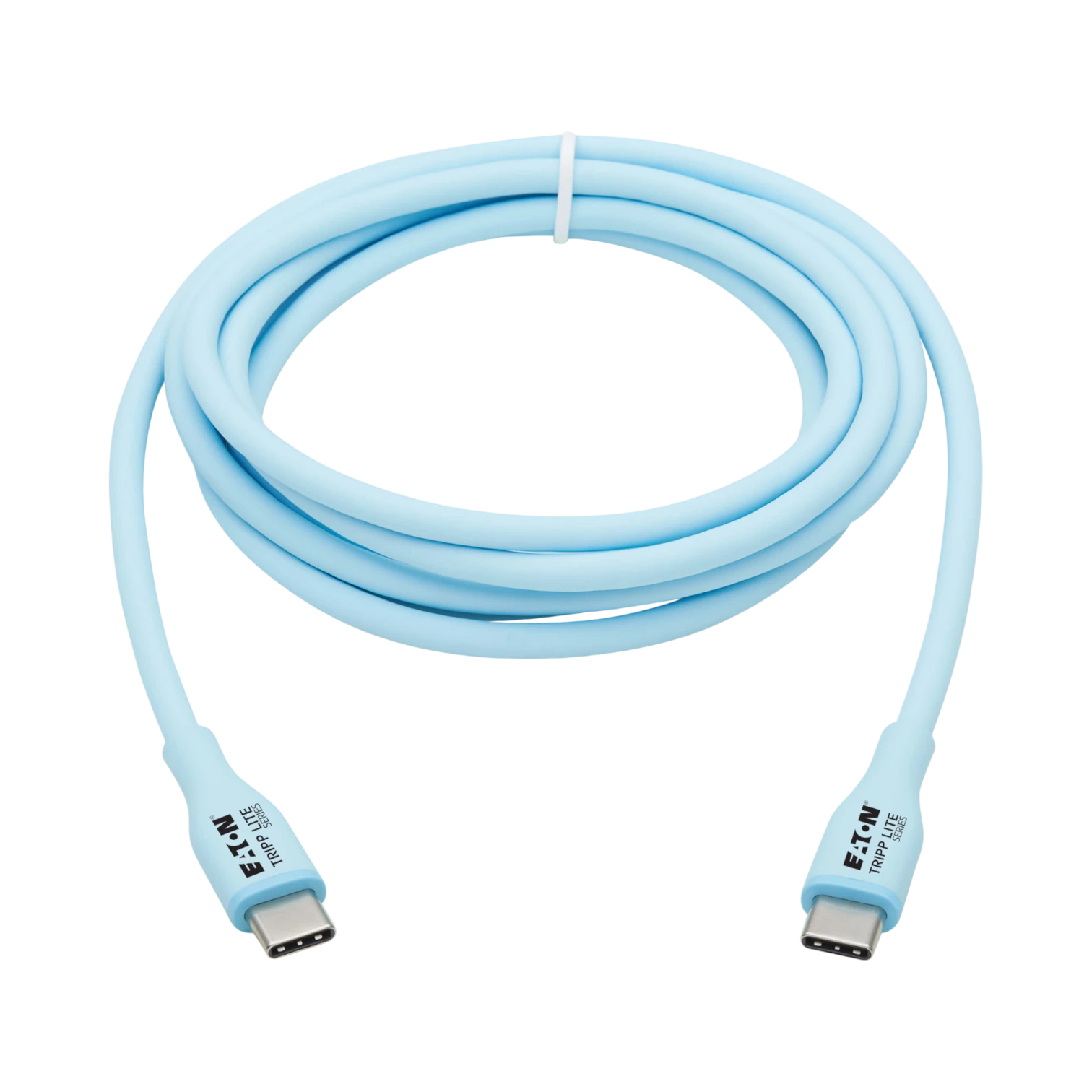 Tripp Lite Safe-IT USB-C Antibacterial 6 ft Cable Light Blue — Being Shipped