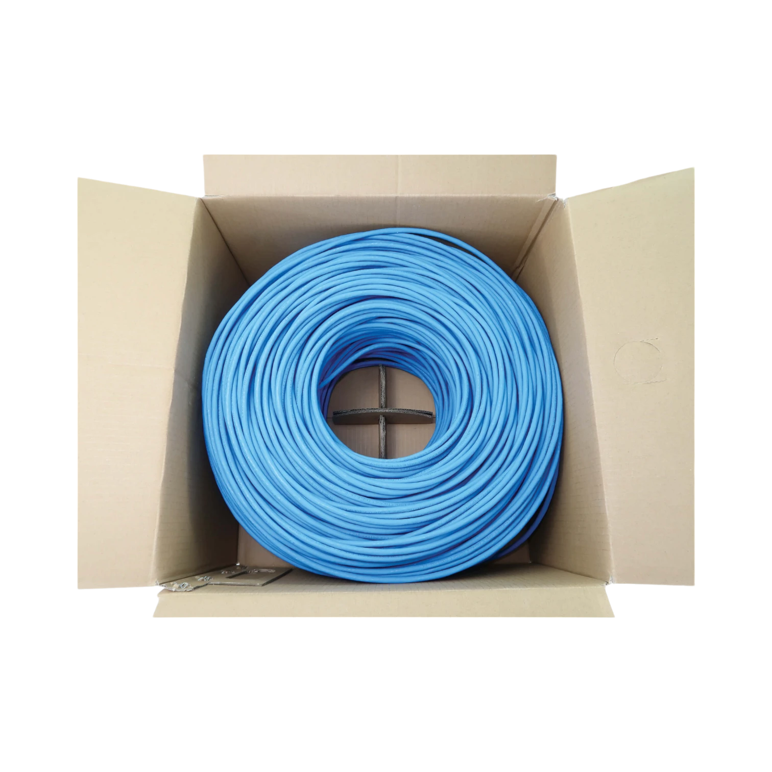 Tripp Lite Cat6 1G Solid Core UTP Bulk Ethernet Cable, LSZH, Blue, 1000 ft. (305 m), TAA — Being Shipped