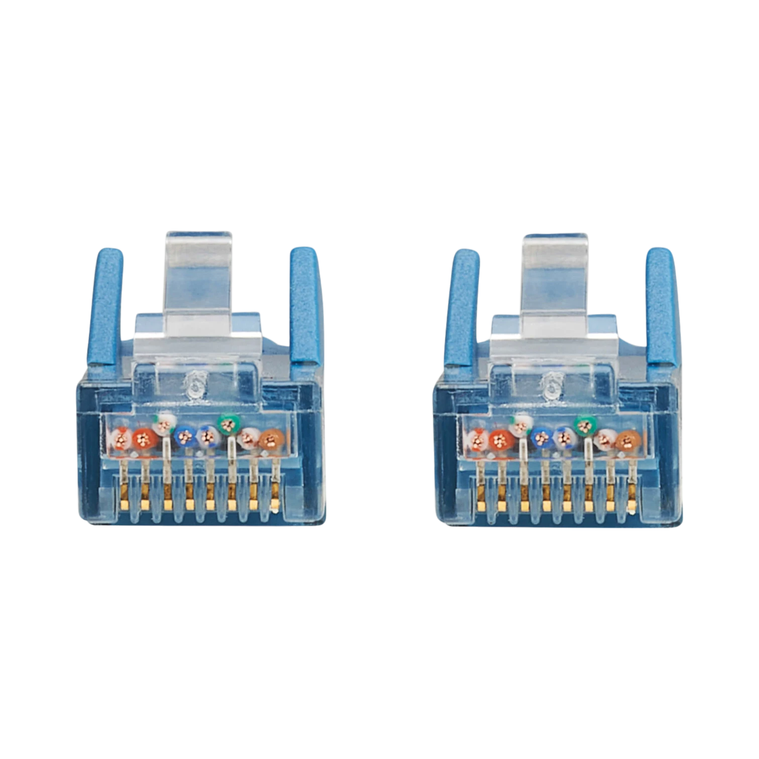 Tripp Lite Cat6 Gigabit Snagless Molded UTP Ethernet Cable (RJ45 M/M), PoE, LSZH, Blue, 0.5 m (1.6 ft.) — Being Shipped