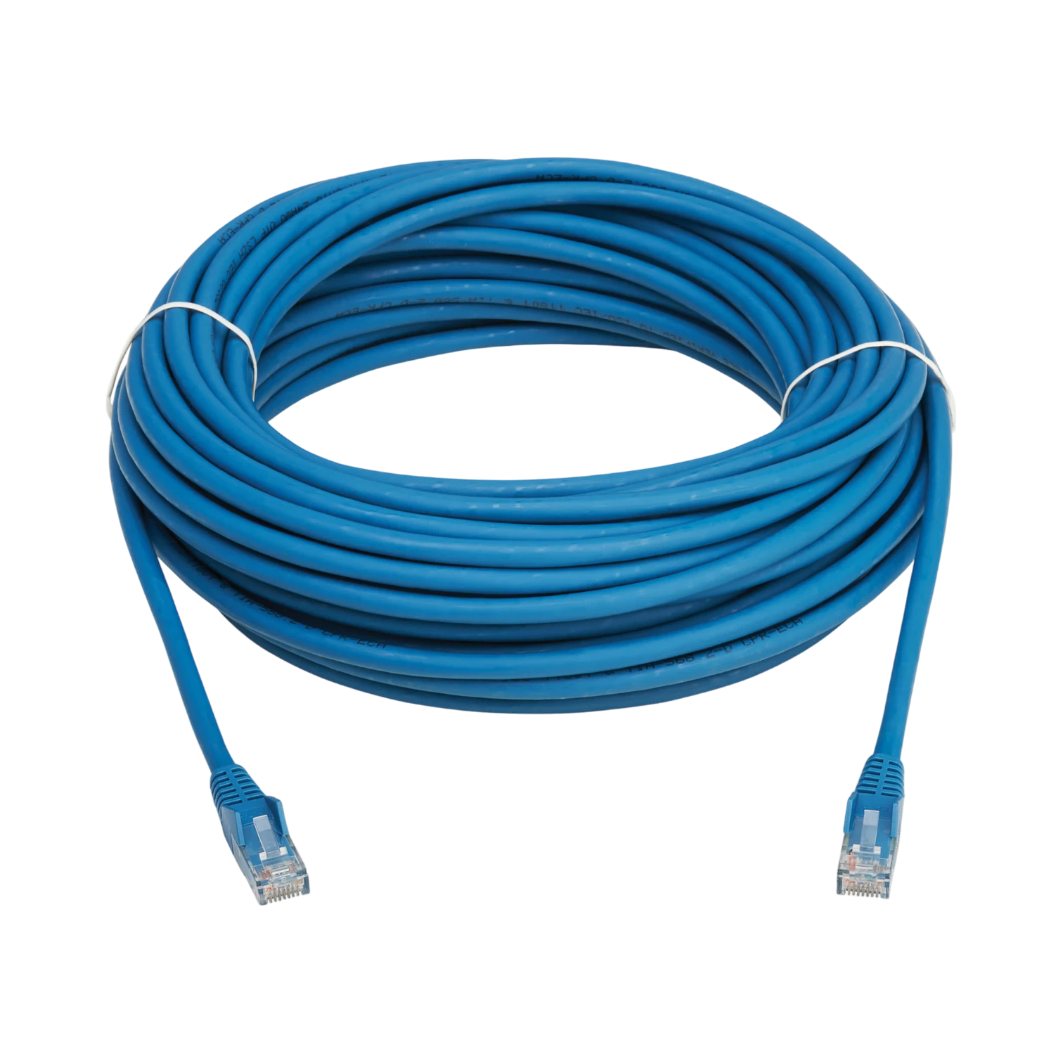 Tripp Lite Cat6 Gigabit Snagless Molded UTP Ethernet Cable (RJ45 M/M), PoE, LSZH, Blue, 10 m (32.8 ft.) — Being Shipped