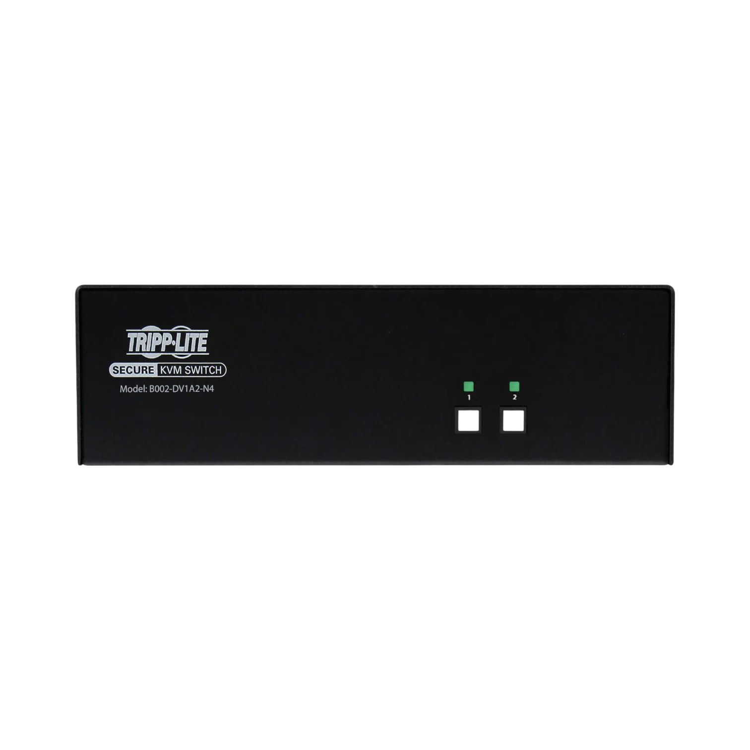 Tripp Lite Secure KVM Switch, 2-Port, Single Head, DVI to DVI, NIAP PP4.0, Audio, TAA — Being Shipped