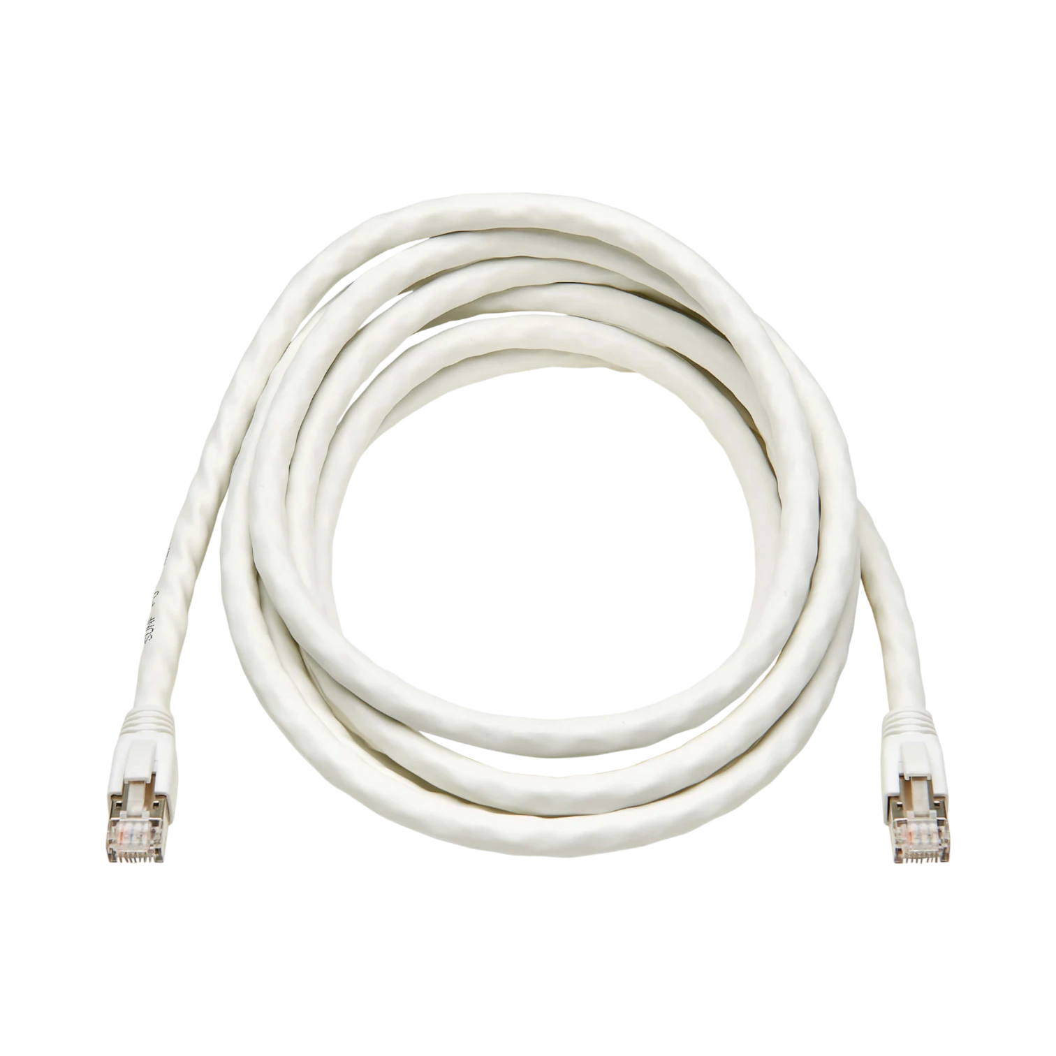 Tripp Lite Cat8 40G Snagless SSTP Ethernet Cable (RJ45 M/M), PoE, White, 10 ft. (3.1 m) — Being Shipped