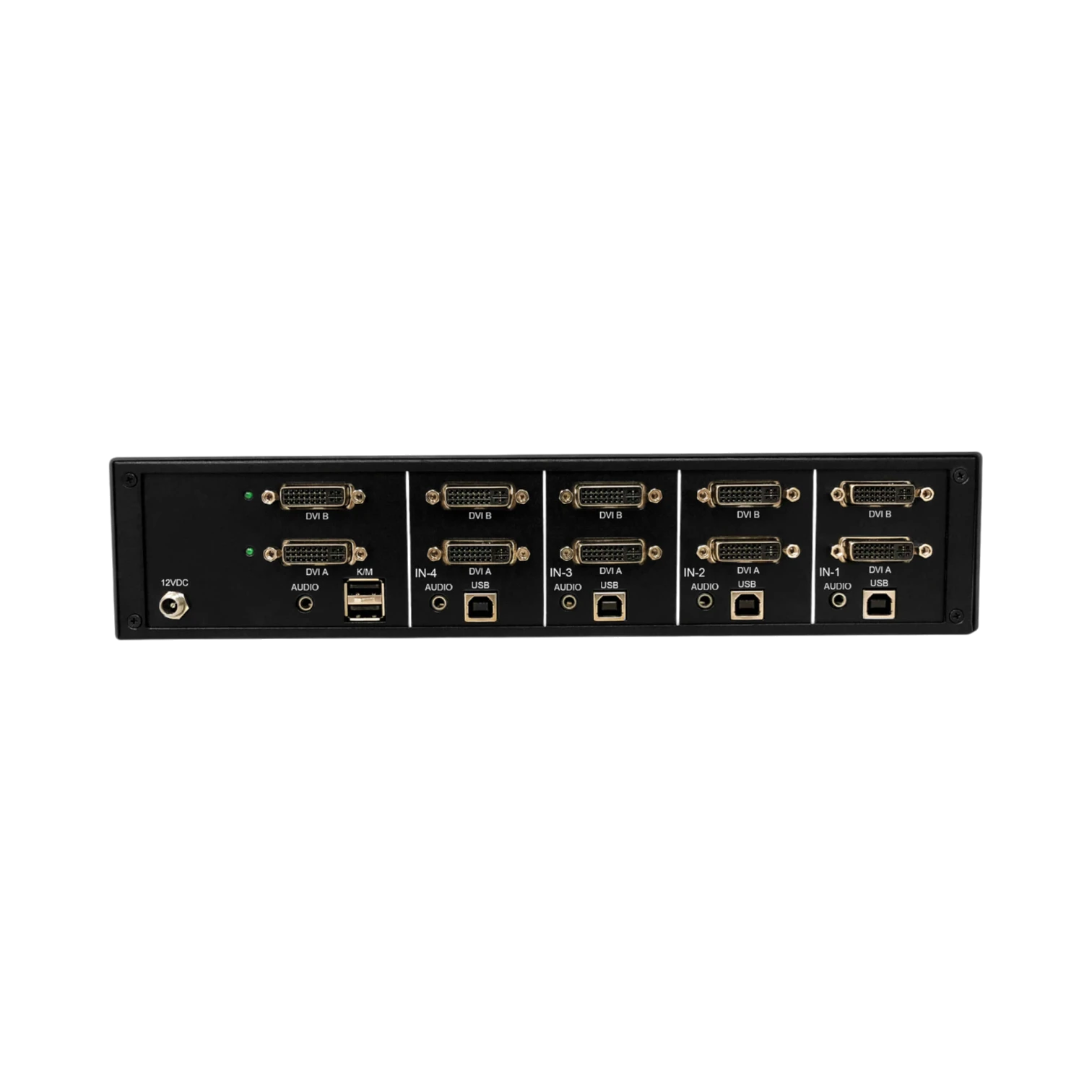 Tripp Lite Secure KVM Switch, 4-Port, Dual Head, DVI to DVI, NIAP PP4.0, Audio, TAA — Being Shipped