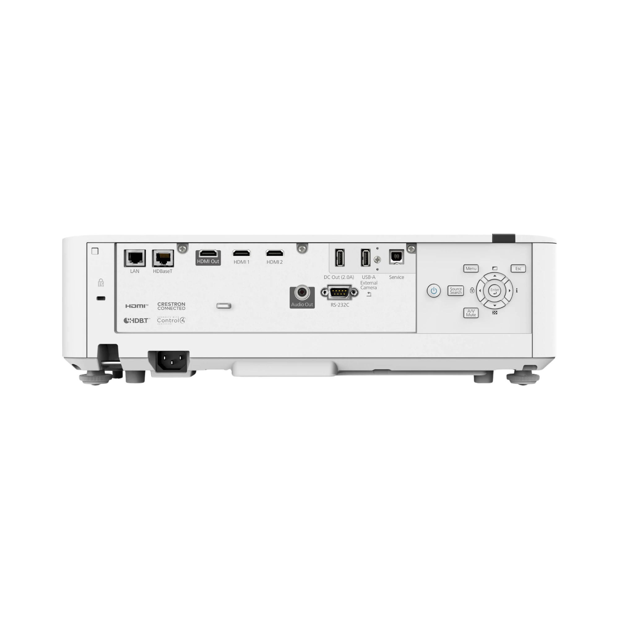 Epson PowerLite L570U 5200-Lumen Pixel-Shift WUXGA Laser 3LCD Projector (White) — Being Shipped