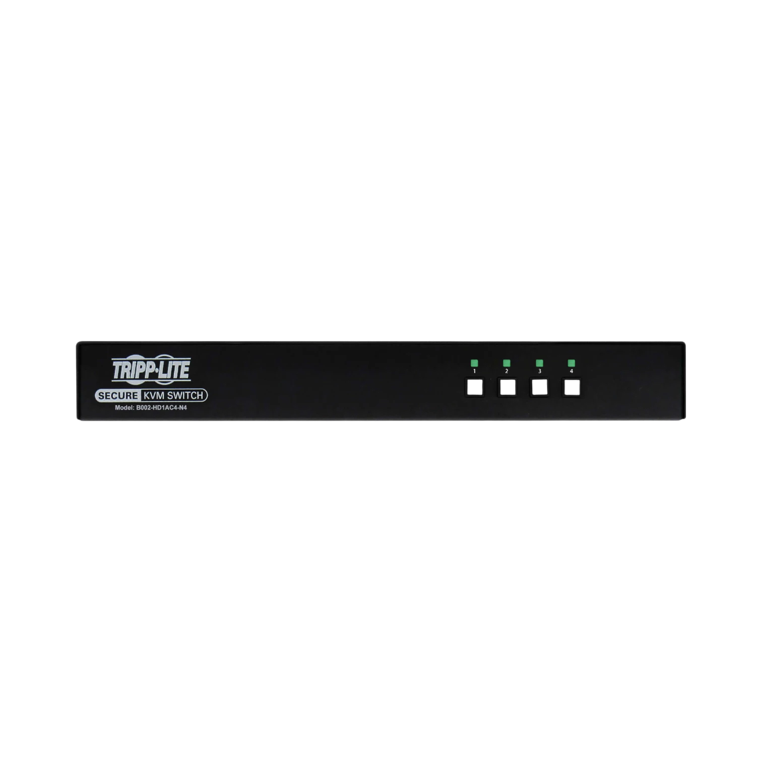 Tripp Lite Secure KVM Switch, 4-Port, Single Head, DP to HDMI (x4), 4K, NIAP PP4.0, Audio, CAC, TAA — Being Shipped