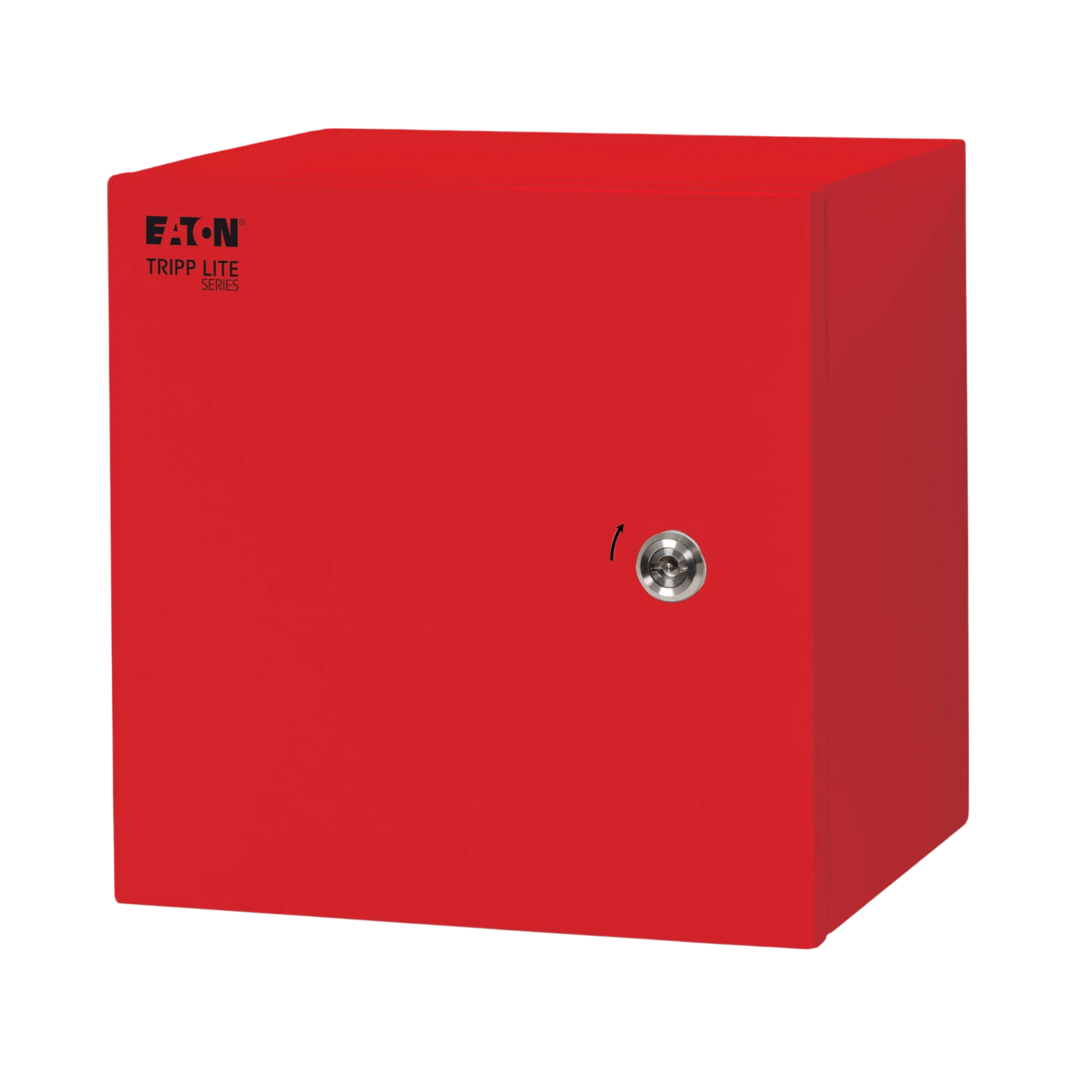 Tripp Lite SmartRack Outdoor Industrial Enclosure with Lock, NEMA 4, Surface Mount, Metal Construction, 12 x 12 x 10 in., Red — Being Shipped