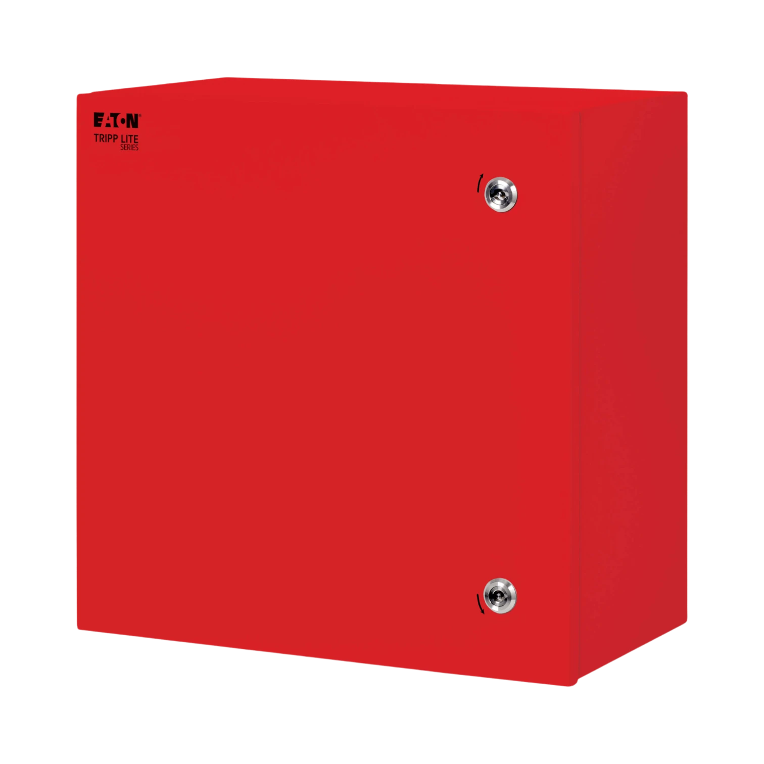 Tripp Lite SmartRack Outdoor Industrial Enclosure with Lock, NEMA 4, Surface Mount, Metal Construction, 18 x 18 x 10 in., Red — Being Shipped