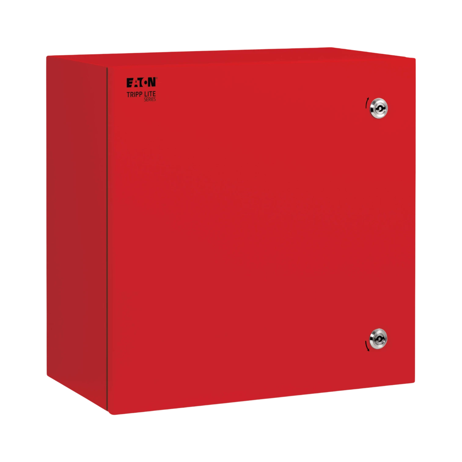 Tripp Lite SmartRack Outdoor Industrial Enclosure with Lock, NEMA 4, Surface Mount, Metal Construction, 18 x 18 x 10 in., Red — Being Shipped