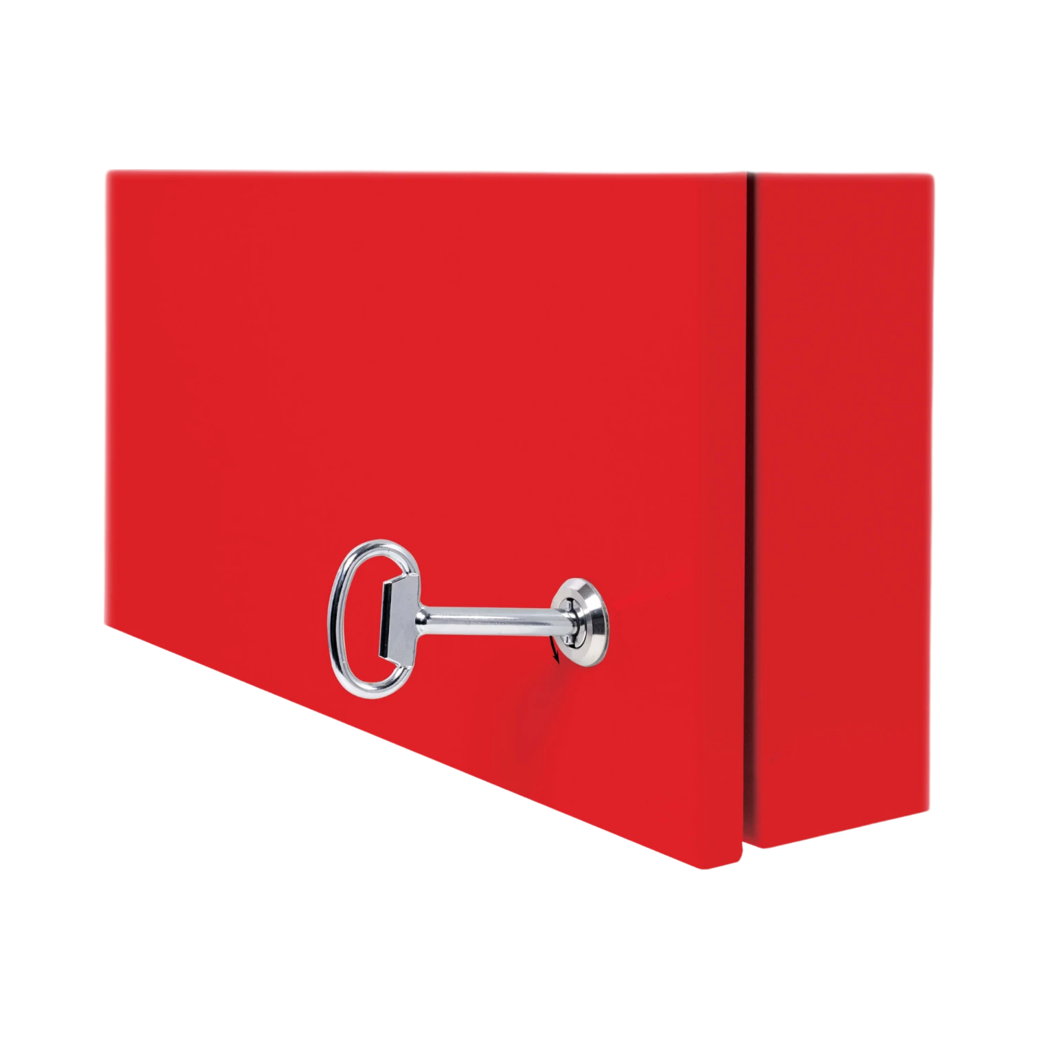 Tripp Lite SmartRack Outdoor Industrial Enclosure with Lock, NEMA 4, Surface Mount, Metal Construction, 18 x 18 x 10 in., Red — Being Shipped