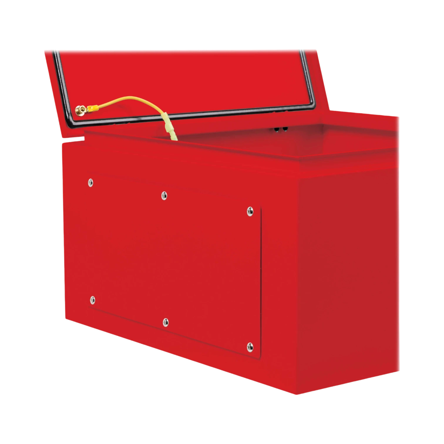 Tripp Lite SmartRack Outdoor Industrial Enclosure with Lock, NEMA 4, Surface Mount, Metal Construction, 18 x 18 x 10 in., Red — Being Shipped