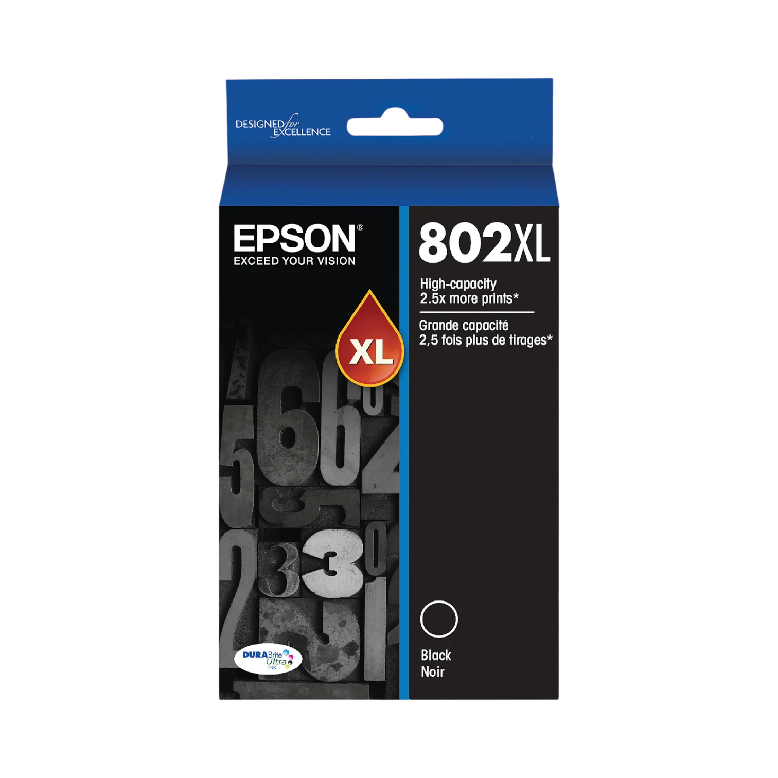 Epson Black T802XL 2600 Pages Ultra High Yield Ink Cartridge — Being Shipped