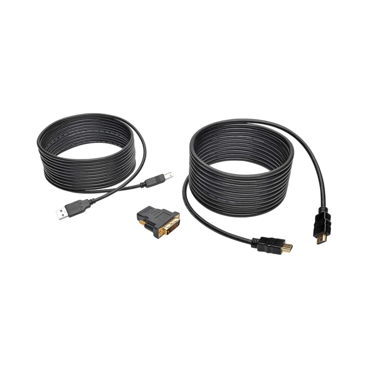 Tripp Lite HDMI/DVI/USB KVM Cable Kit, 15 ft. (4.57 m) — Being Shipped