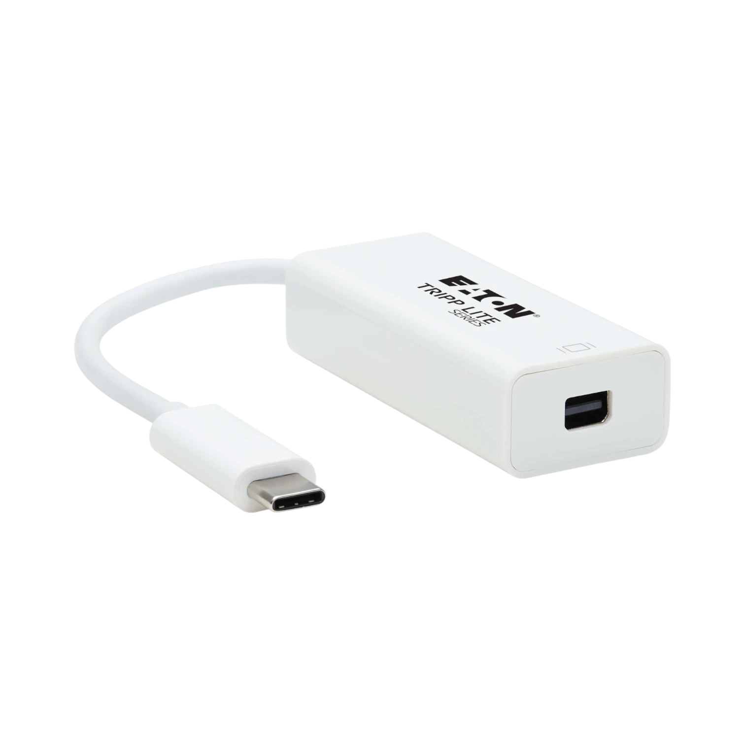 Tripp Lite USB-C to Mini DisplayPort Active Adapter Cable with Equalizer (M/F), UHD 8K, HDR, DP 1.4, White, 6 in. (15.2 cm) — Being Shipped