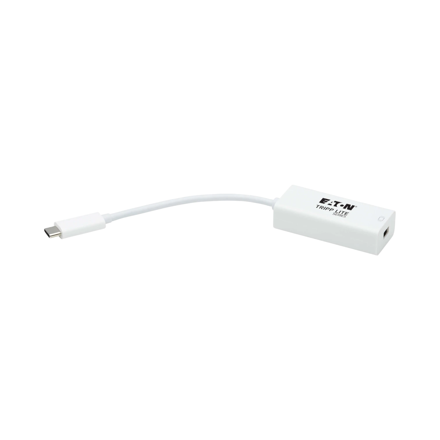 Tripp Lite USB-C to Mini DisplayPort Active Adapter Cable with Equalizer (M/F), UHD 8K, HDR, DP 1.4, White, 6 in. (15.2 cm) — Being Shipped