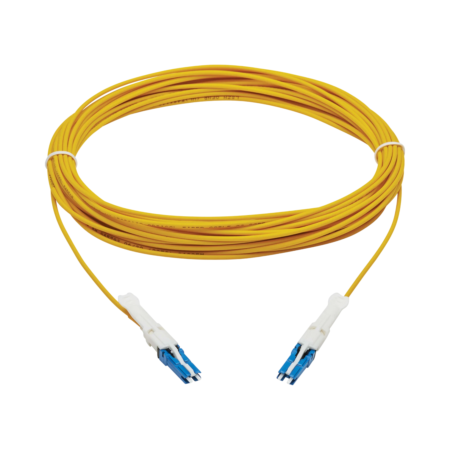 Tripp Lite 400G Duplex Singlemode 9/125 OS2 Fiber Optic Cable (CS-UPC/CS-UPC), Round LSZH Jacket, Yellow, 10 m — Being Shipped