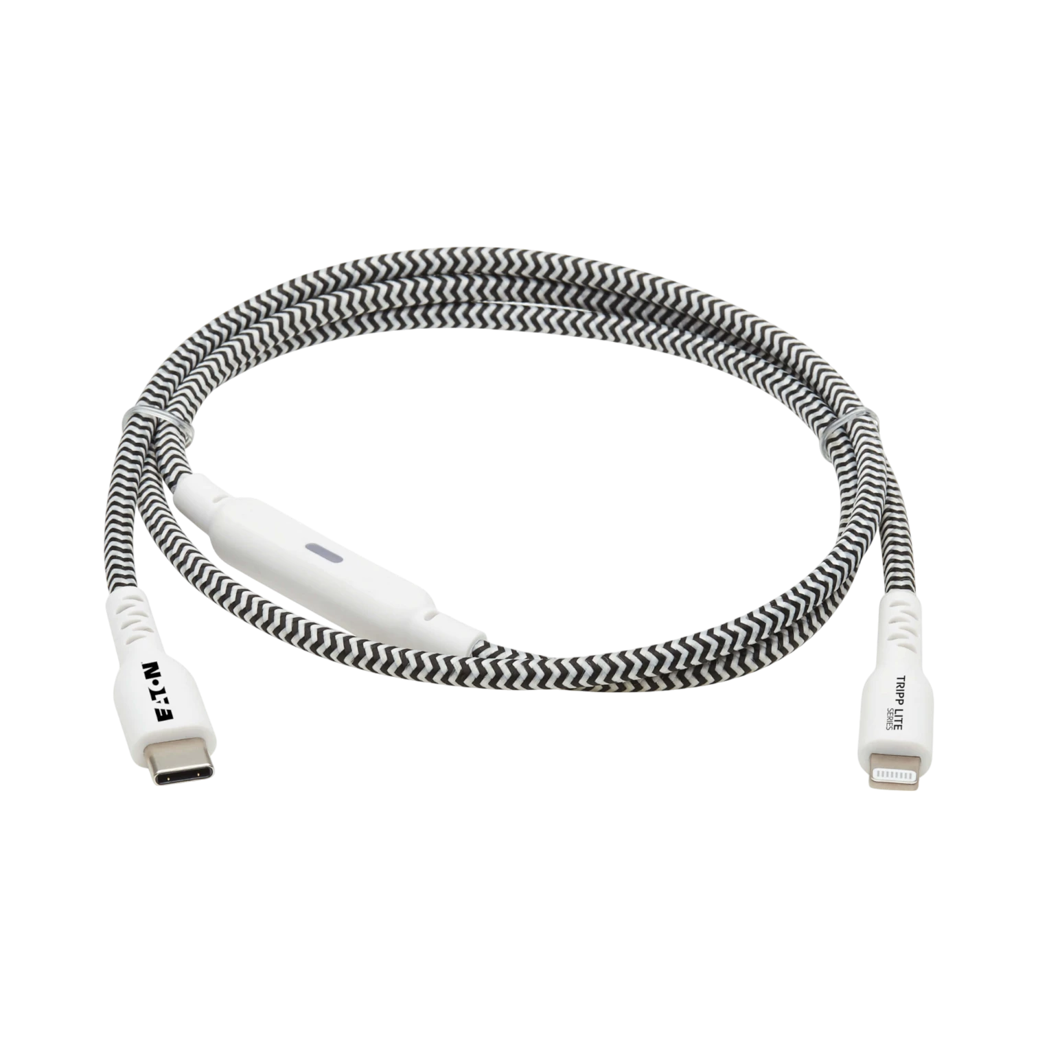 Tripp Lite 3ft Heavy-Duty USB-C to Lightning Cable with LED — Being Shipped