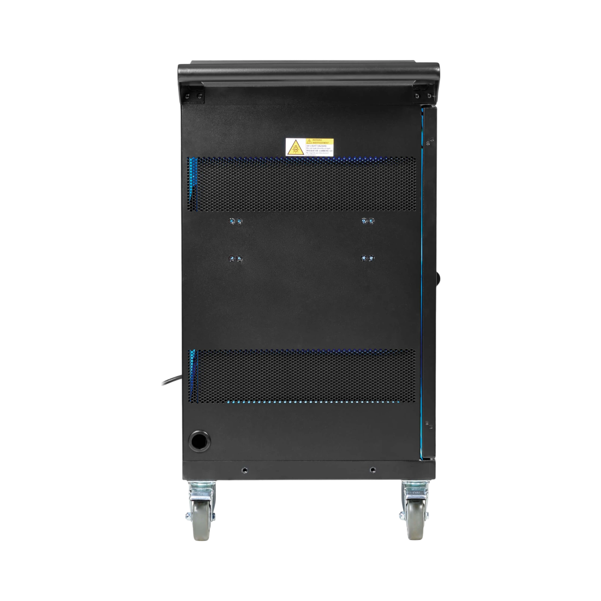 Tripp Lite Safe-IT UV Locking Storage Cart for Mobile Devices and AV Equipment, Black — Being Shipped