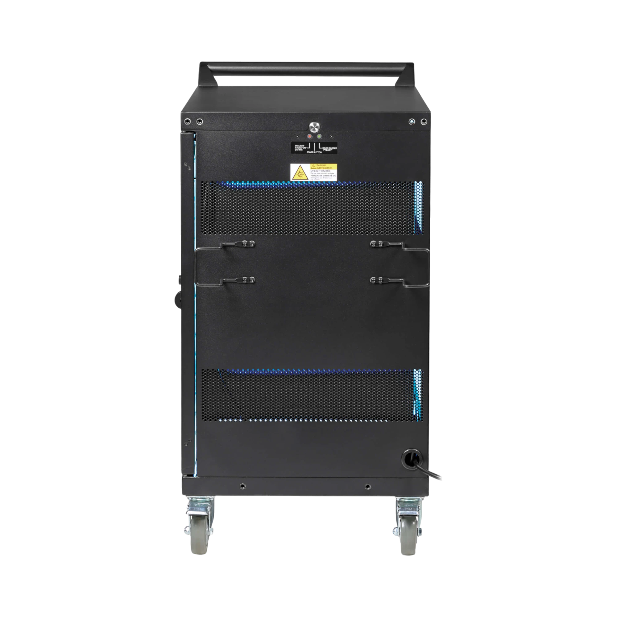 Tripp Lite Safe-IT UV Locking Storage Cart for Mobile Devices and AV Equipment, Black — Being Shipped