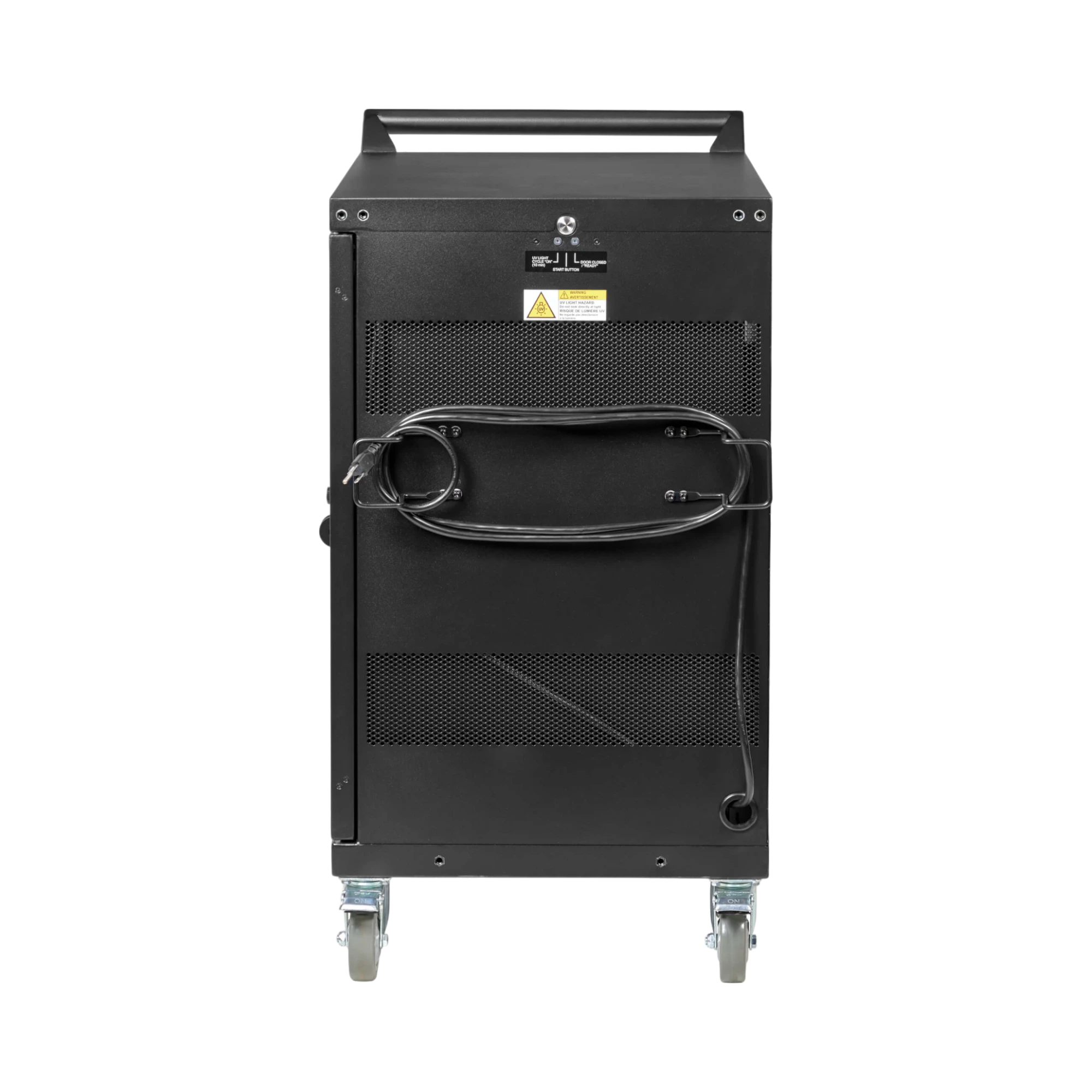 Tripp Lite Safe-IT UV Locking Storage Cart for Mobile Devices and AV Equipment, Black — Being Shipped