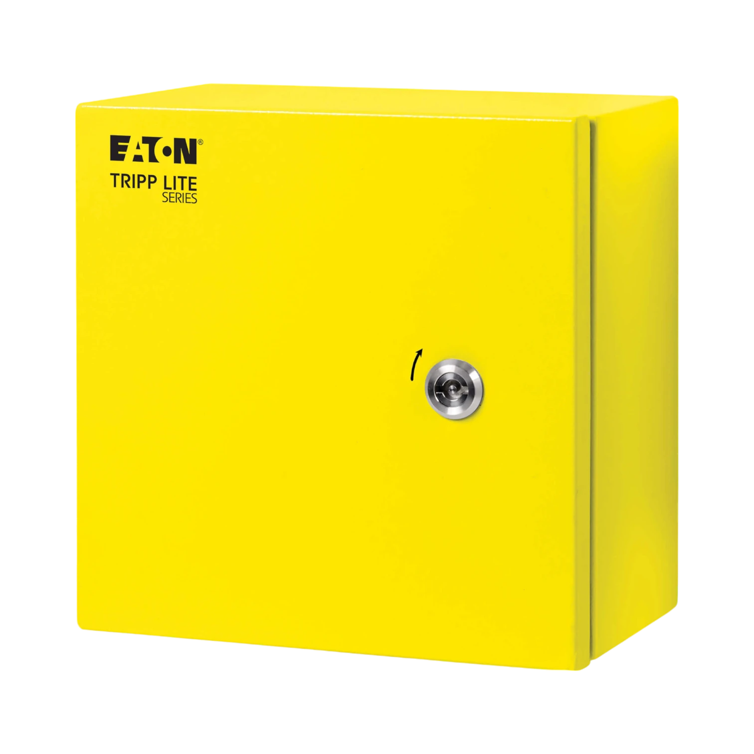 Tripp Lite SmartRack Outdoor Industrial Enclosure with Lock, NEMA 4, Surface Mount, Metal Construction, 10 x 10 x 6 in., Yellow — Being Shipped