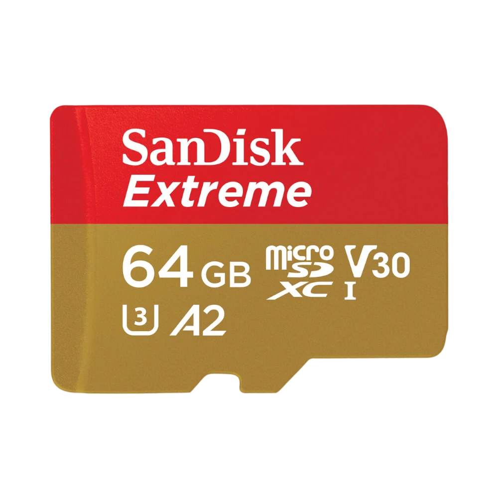 SanDisk 64GB Extreme UHS-I microSDXC Memory Card with SD Adapter — Being Shipped