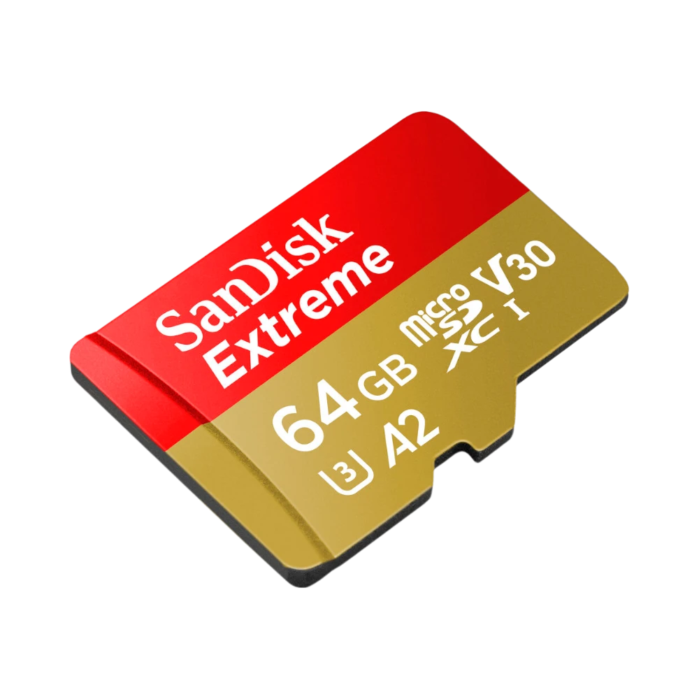 SanDisk 64GB Extreme UHS-I microSDXC Memory Card with SD Adapter — Being Shipped