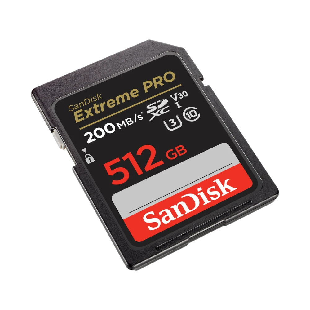 SanDisk 512GB Extreme PRO UHS-I SDXC Memory Card — Being Shipped