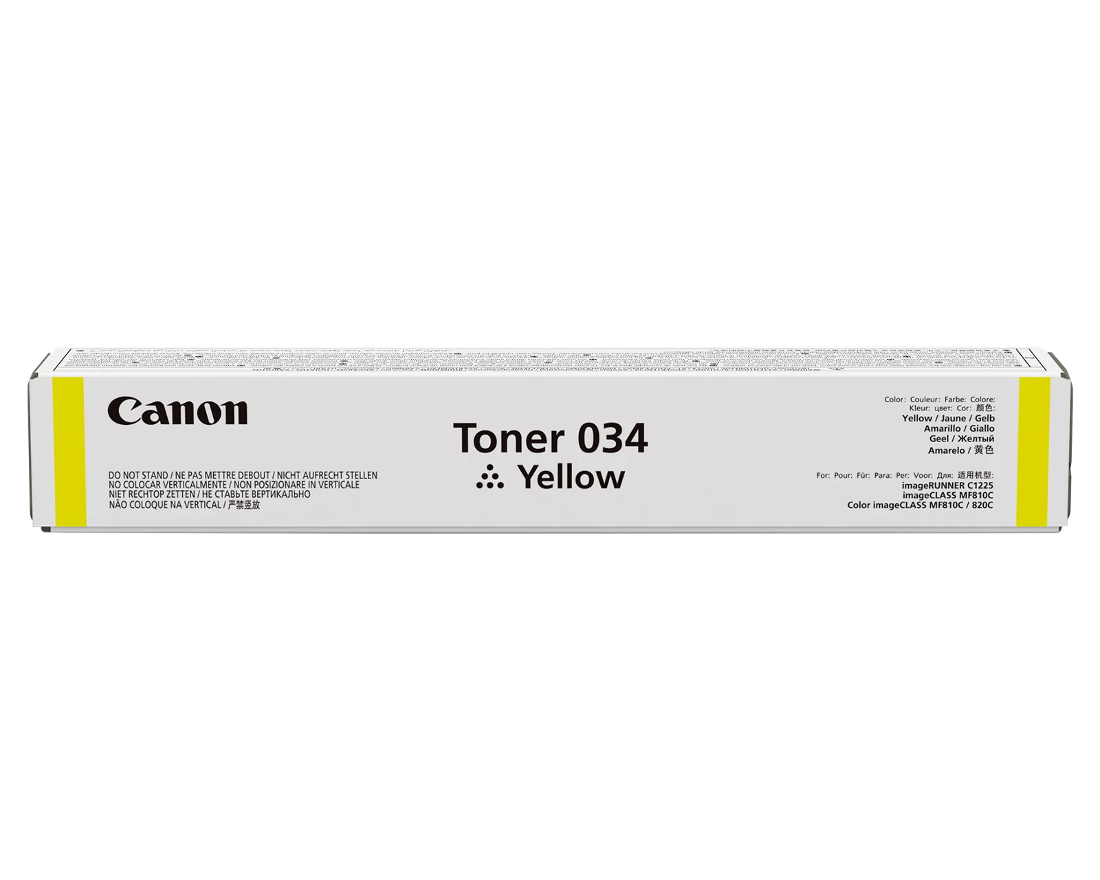 Canon 034 Yellow Toner Cartridge — Being Shipped