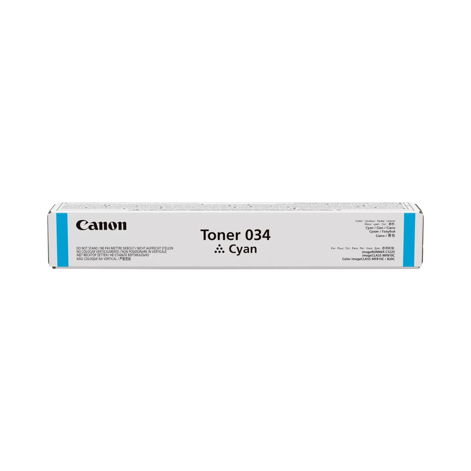 Canon 034 Cyan Toner Cartridge for MF810Cdn/MF820Cdn — Being Shipped