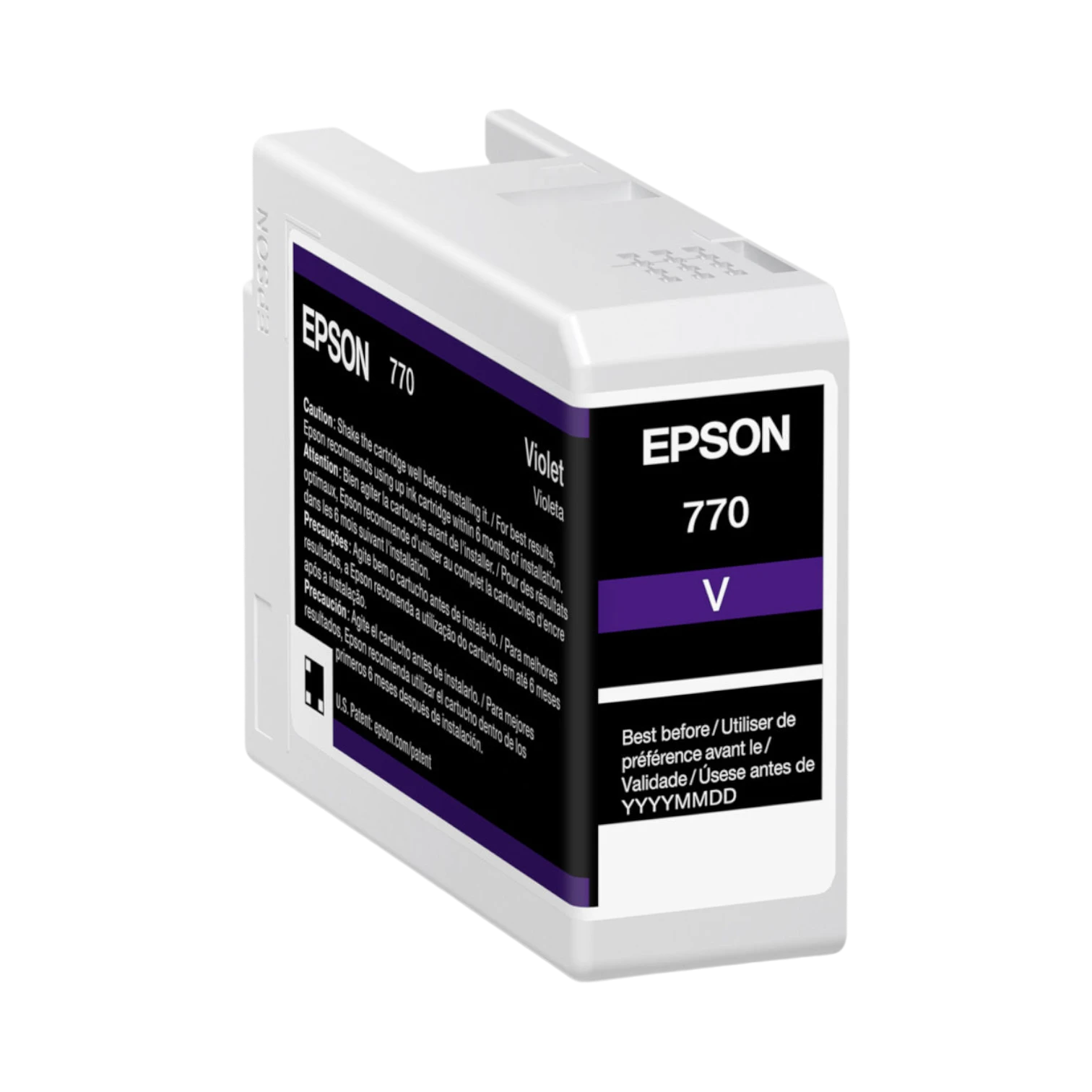 Epson 770 UltraChrome PRO10 Violet Ink Cartridge (25mL) — Being Shipped