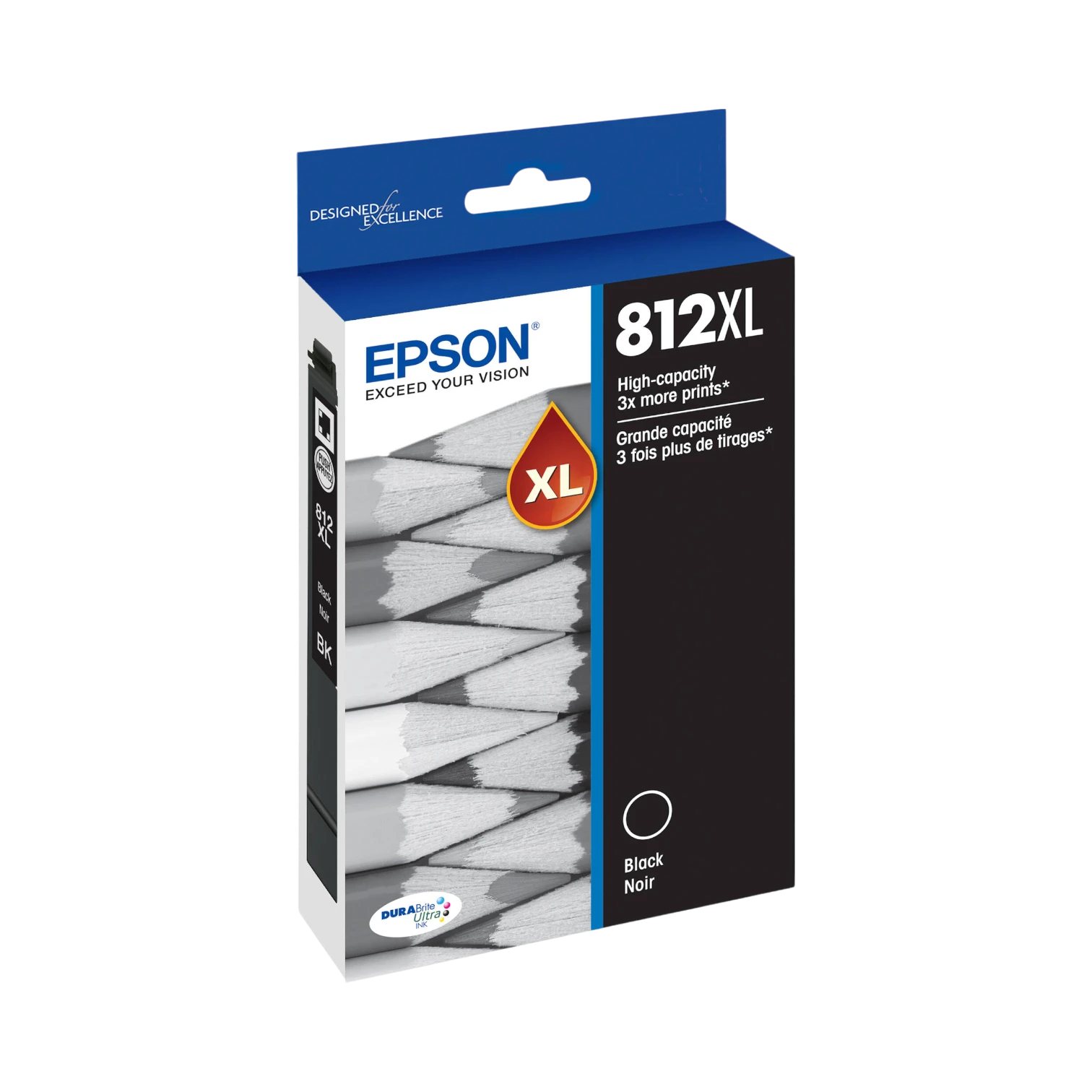 Epson T812 Black High-Capacity Ink Cartridge with Sensormatic — Being Shipped