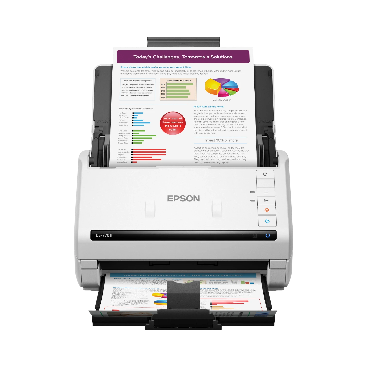 Epson DS-770 II Color Duplex Document Scanner — Being Shipped