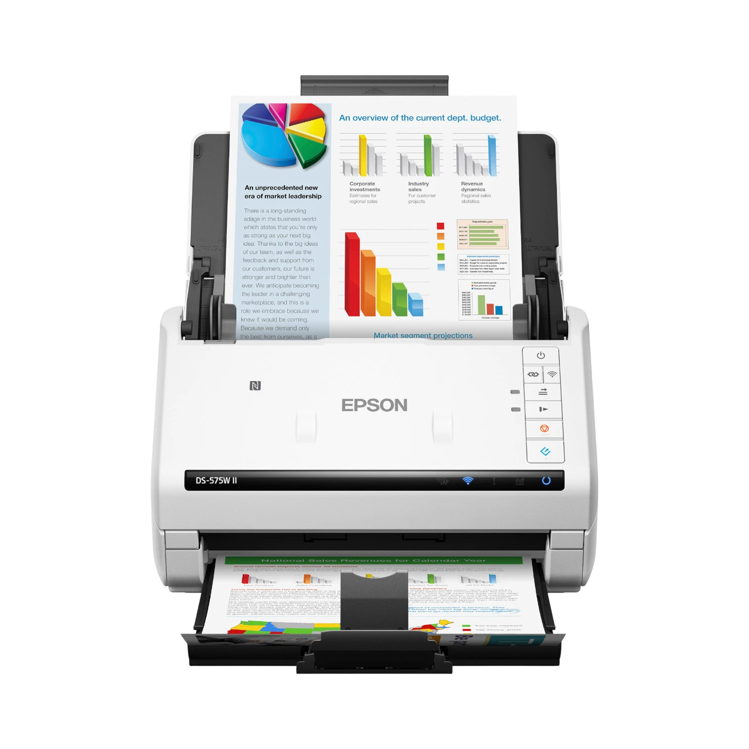 Epson DS-575W II Wireless Color Duplex Document Scanner — Being Shipped