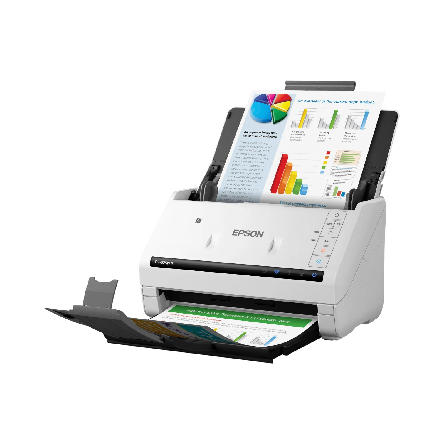 Epson DS-575W II Wireless Color Duplex Document Scanner — Being Shipped