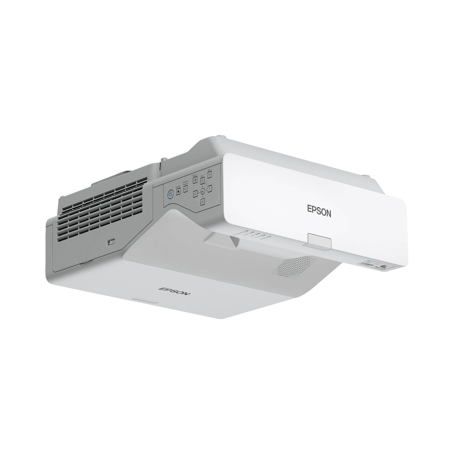 Epson PowerLite 760W 4100-Lumen WXGA Ultra-Short Throw Laser Projector (White) — Being Shipped