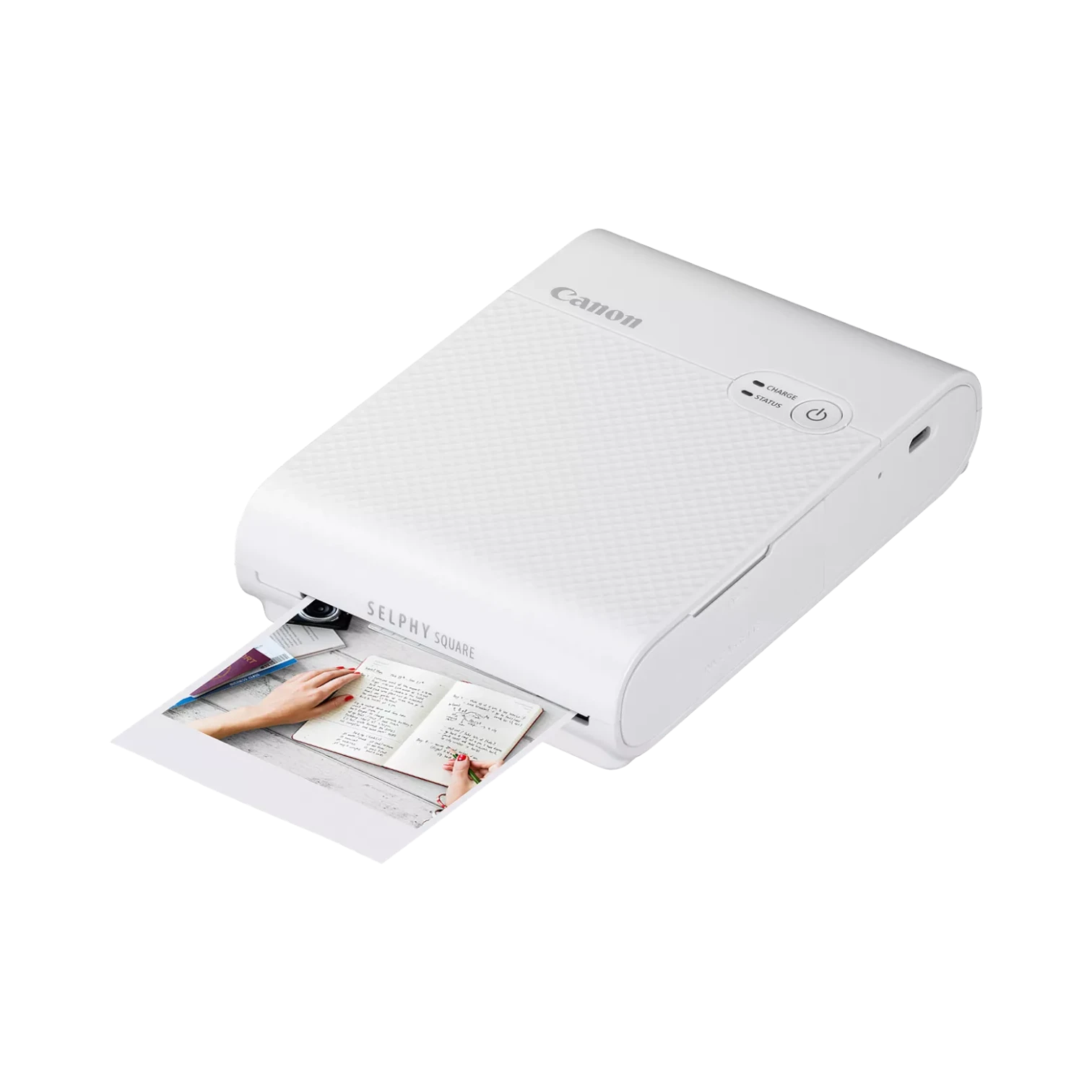 Canon SELPHY Square QX10 Compact Photo Printer (White) — Being Shipped