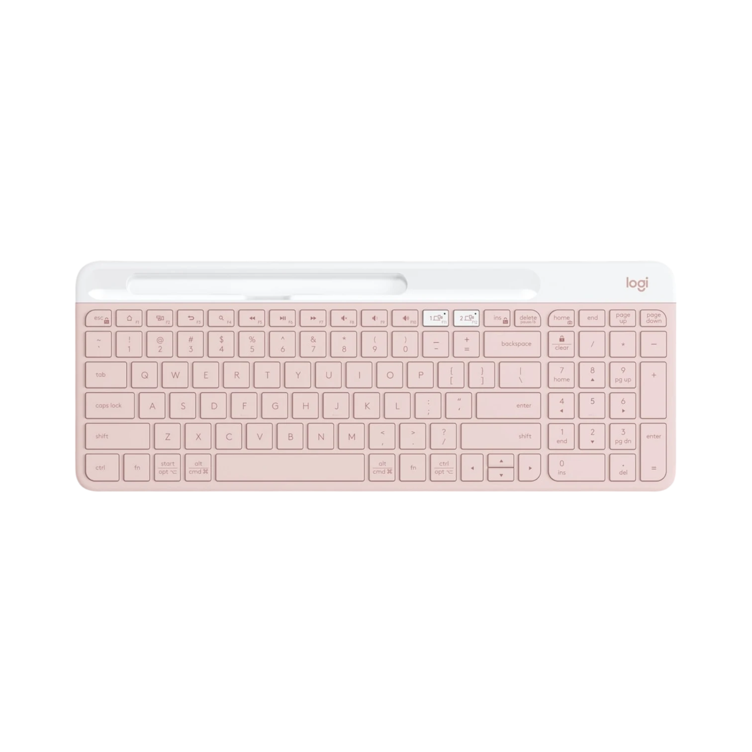 Logitech K585 Slim Multi-Device Wireless Keyboard (Rose) — Being Shipped