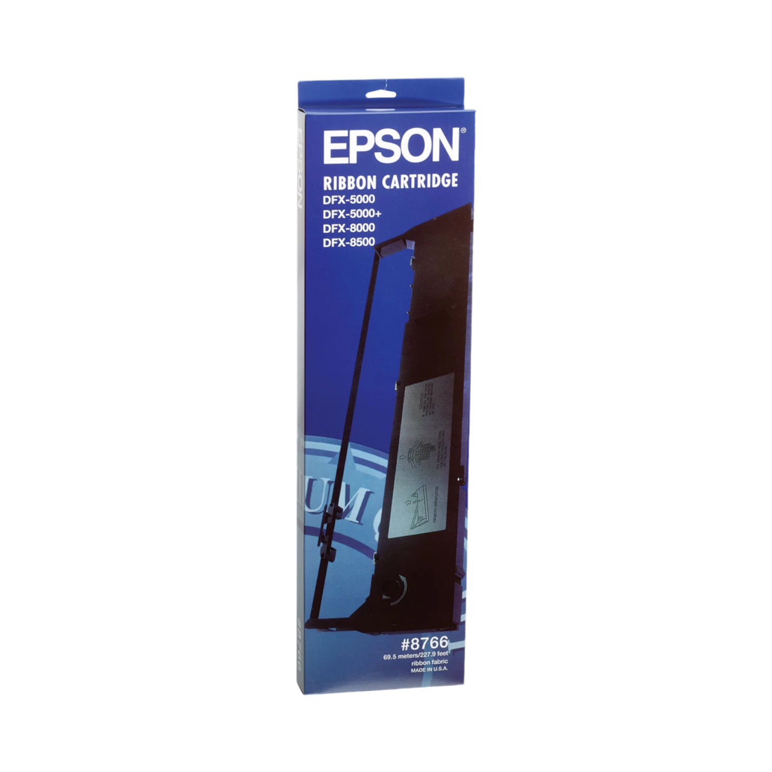 Epson 8766 Black Fabric Ribbon Cartridge — Being Shipped