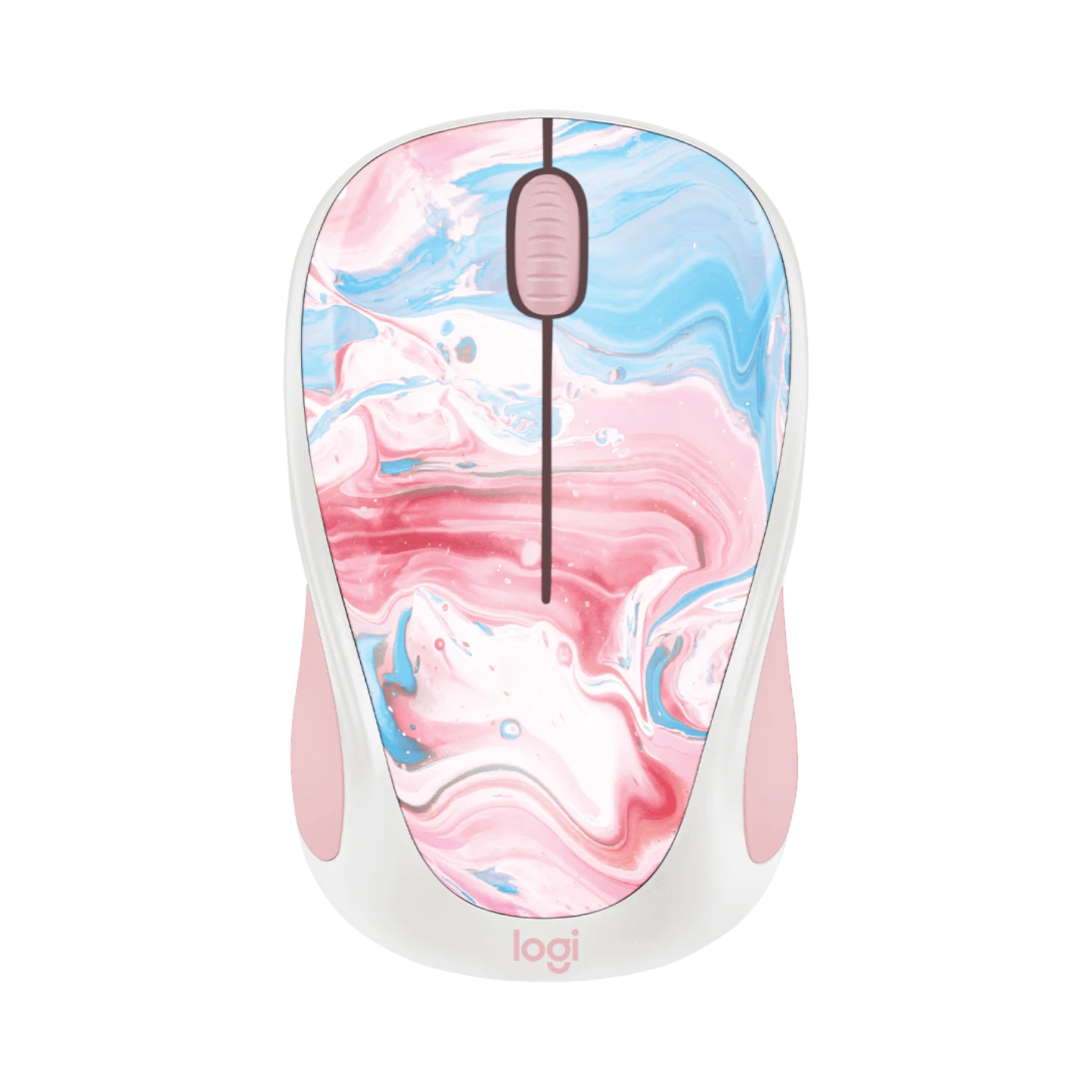 Logitech Design Collection Limited Edition Wireless Mouse (Cotton Candy) — Being Shipped